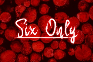 Six Only Font Download