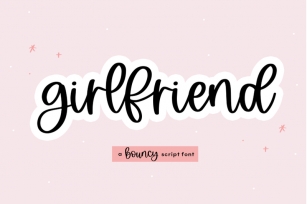 Girlfriend - Handwritten Script Font Font Download
