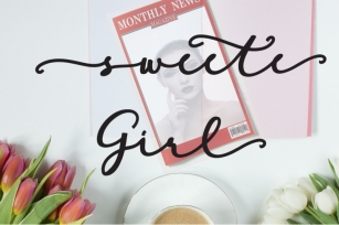 Sweete Gril Font Download