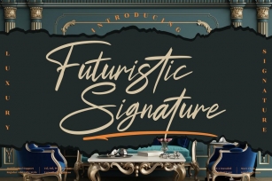 Futuristic Signature Signature LS Font Download