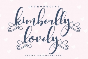 Kimberlly Lovely Script LS Font Download