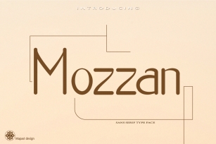 Mozzan Font Download
