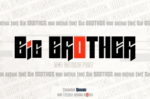 Big Brother Font Download
