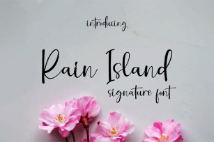 Rain Island Font Download