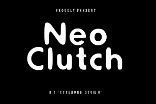 Neo Clutch Font Download