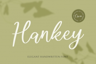 Hankey Font Download