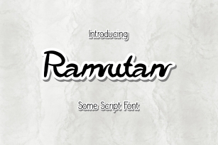 Ramutan Font Download