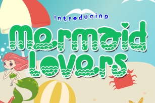 Mermaid Lovers Font Download