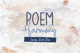 Poem Harmony Font Download