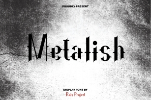 Metalish Font Download