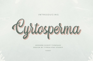 Cyrtosperma Font Download