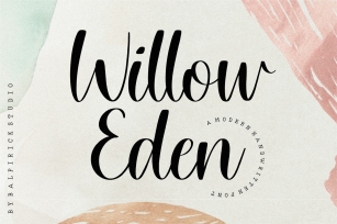 Willow Eden Modern Handwritten Font Download