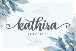 Kathira - Lovely Script Font Download