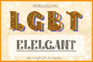 Lgbt Elegant Font Download