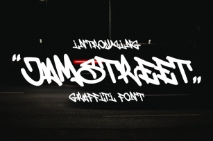 Jamstreet - Monoline Graffiti Font Font Download