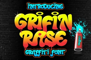 Grifin Rase - Urban Graffiti Font Font Download