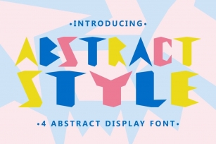 Abstract Style Font Download