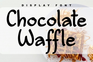 Chocolate Waffle Font Download
