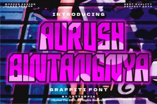 Aurus Bintangnya Font Download