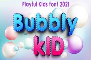 Bubbly Kid Font Download