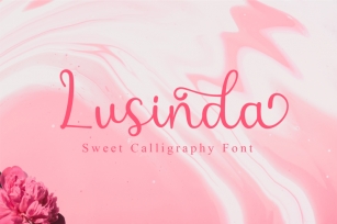 Lusinda - Feminine Font Font Download