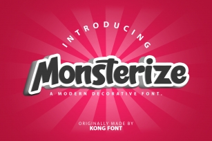 Monsterize Font Download