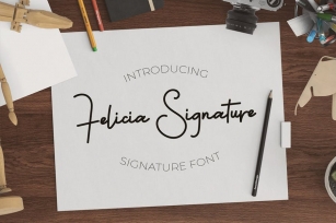Felicia Signature with swash Font Download