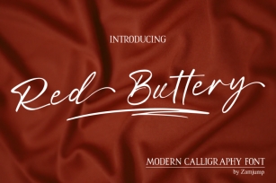 Red Buttery Font Download