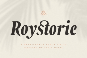 Roystorie Italic Font Download