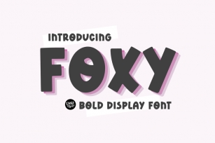 FOXY Bold Display Font Font Download