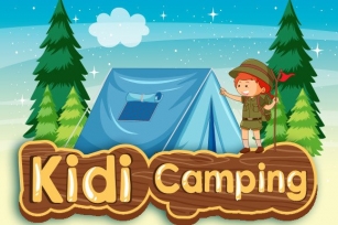 Kidi Camping Font Download