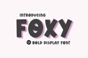 FOXY Bold Display Font Download