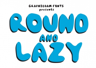 Round and Crazy Font Download