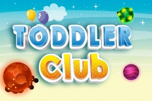Toddler Club Font Download