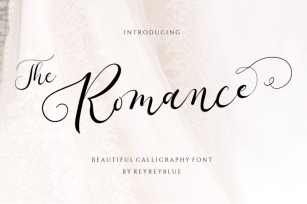 The Romantic - Wedding Font Font Download