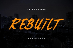 Rebuilt Urban Font Download