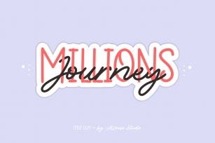 Millions Journey Font Download