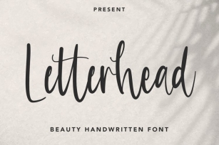Letterhead Font Download