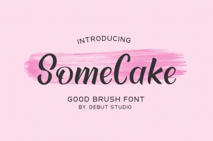 Some Cake Script Font Download