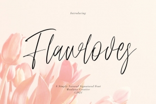 Flawloves Signature Font Font Download