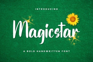 Magicstar - Handwritten Font Font Download