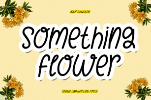 Something Flower Font Download