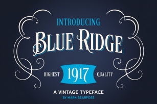Blue Ridge Set Font Download