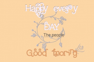 Happy Every Day Font Download