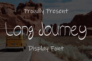 Long Journey Font Download
