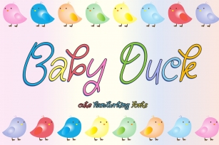 Baby Duck Font Download