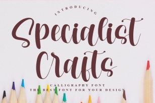 Specialist Crafts Font Download