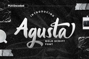 Agusta Font Download
