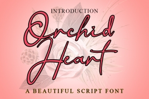 Orchid Heart Font Download