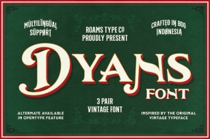 Dyans Font Download